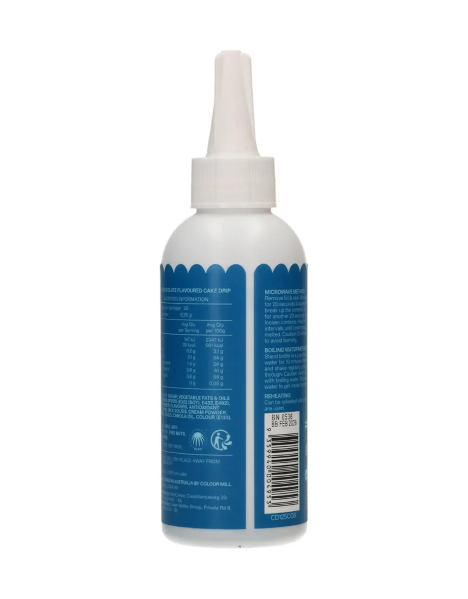 Colour Mill Colour Mill  Choco Drip 125g - Cobalt