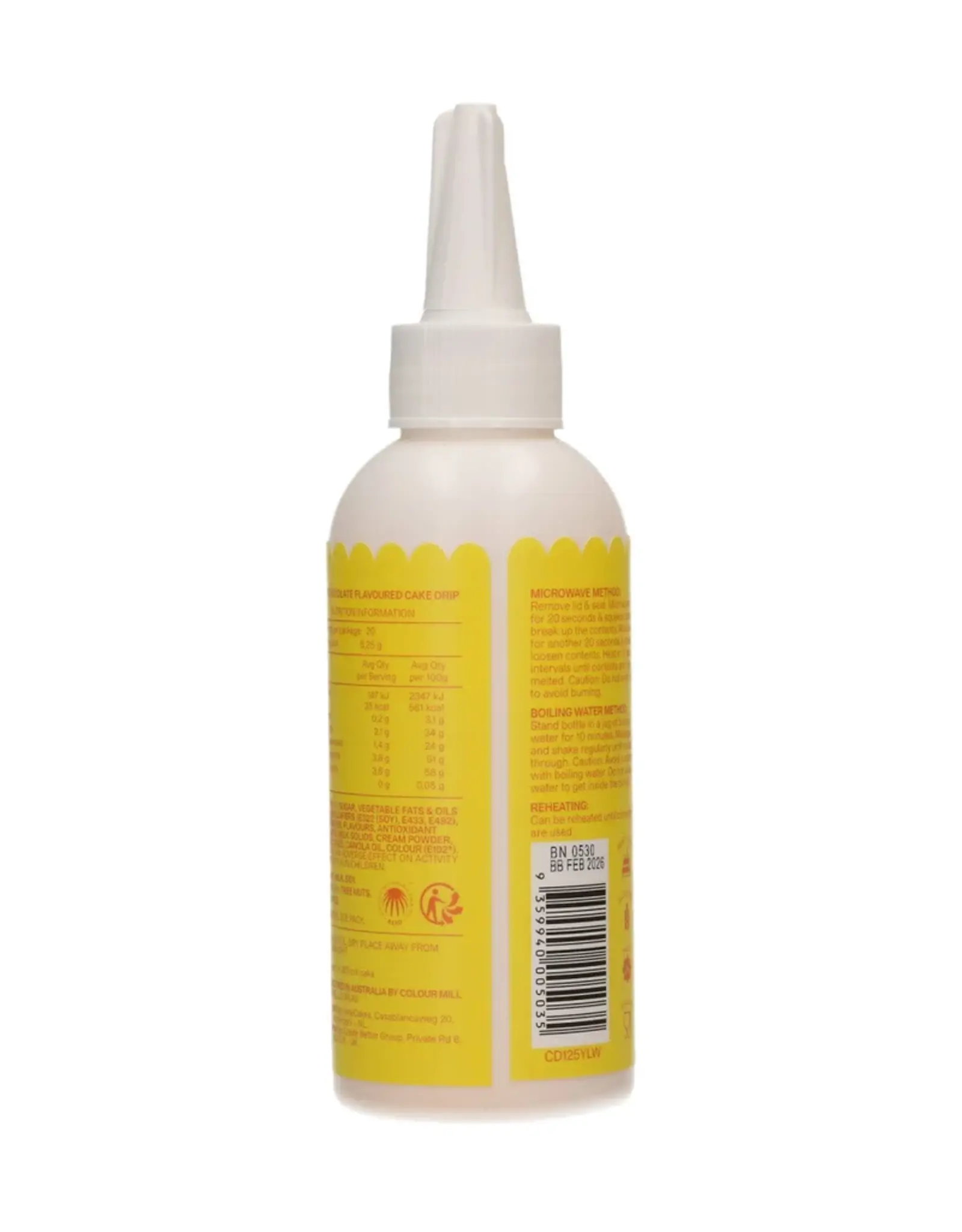 Colour Mill Colour Mill  Choco Drip 125g - Yellow