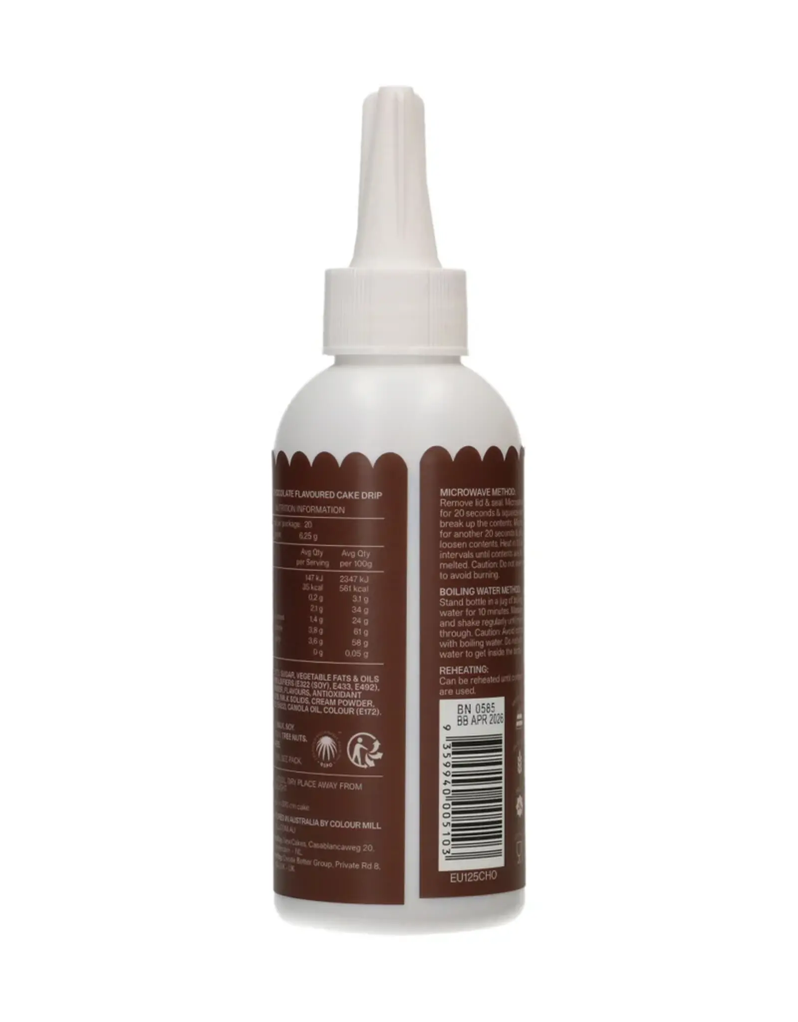 Colour Mill Colour Mill  Choco Drip 125g - Chocolate