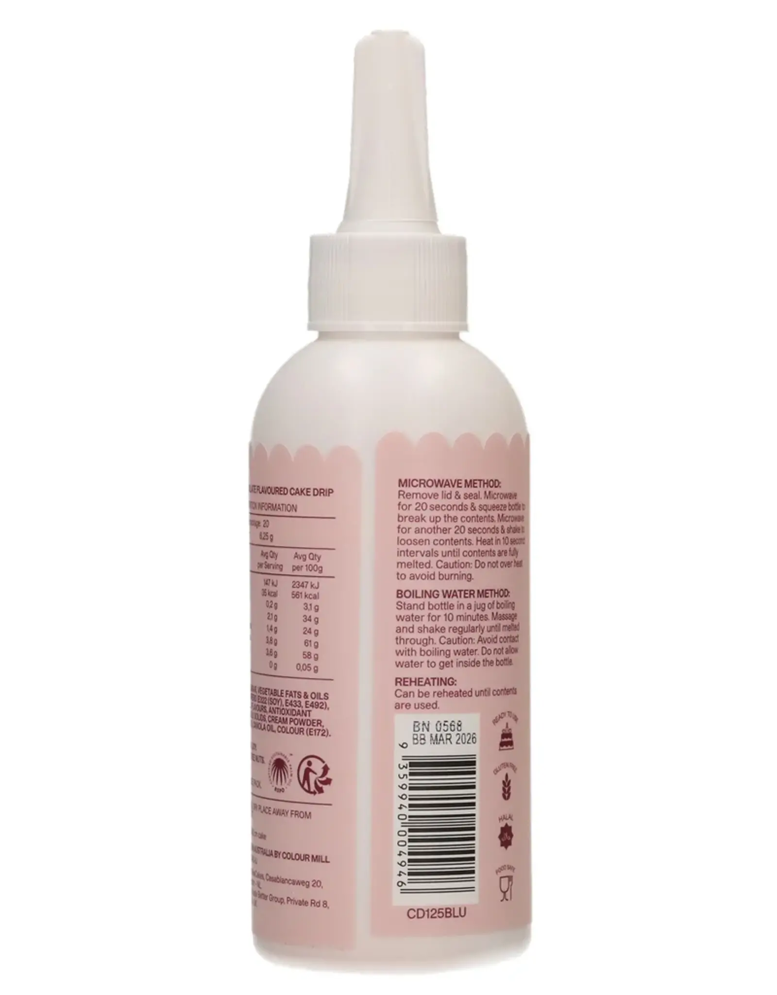 Colour Mill Colour Mill  Choco Drip 125g - Blush
