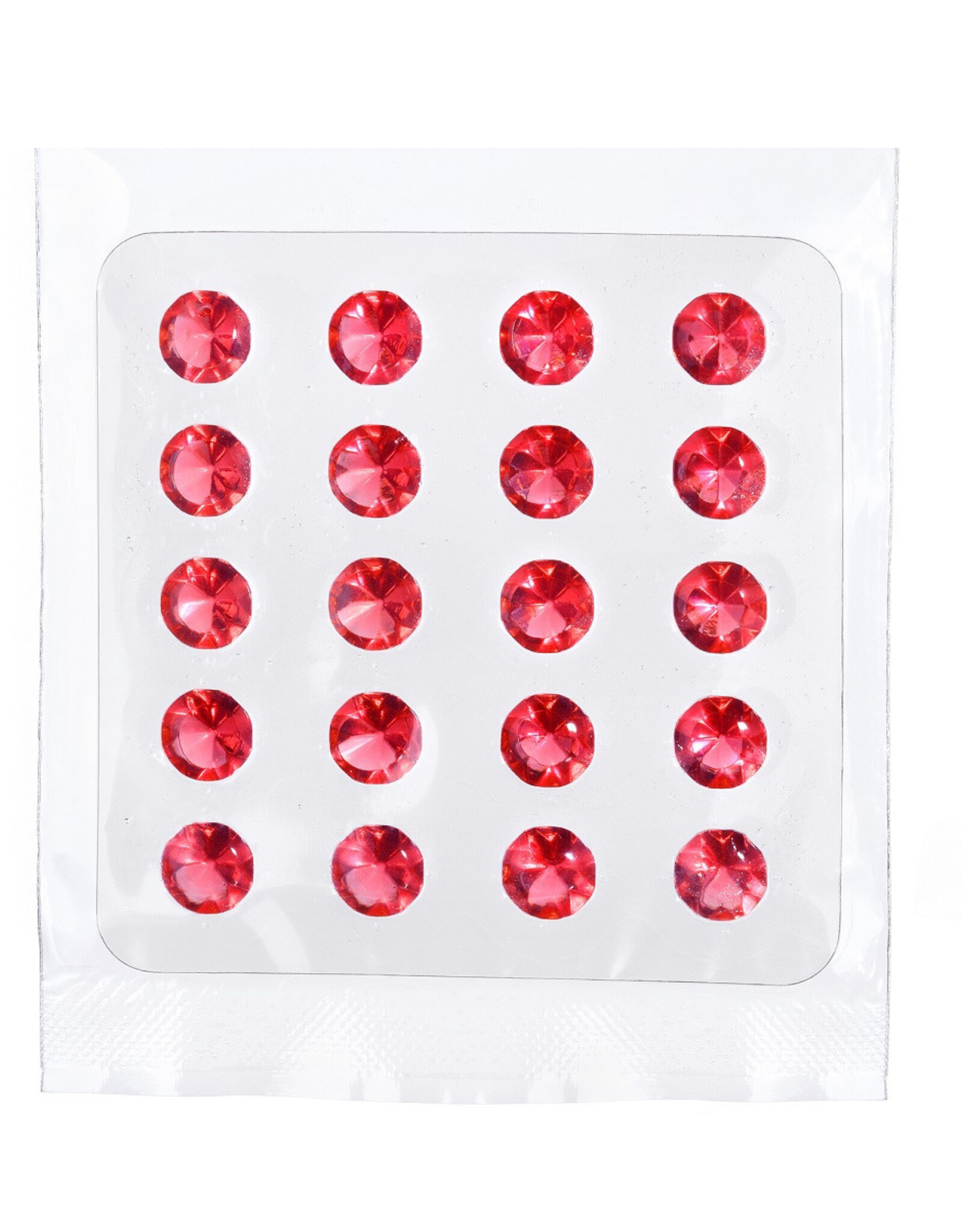BNC Eetbare Jelly Diamonds Red pk/20