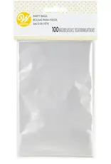 Wilton Wilton Traktatiezakjes Doorzichtig Mini pk/100