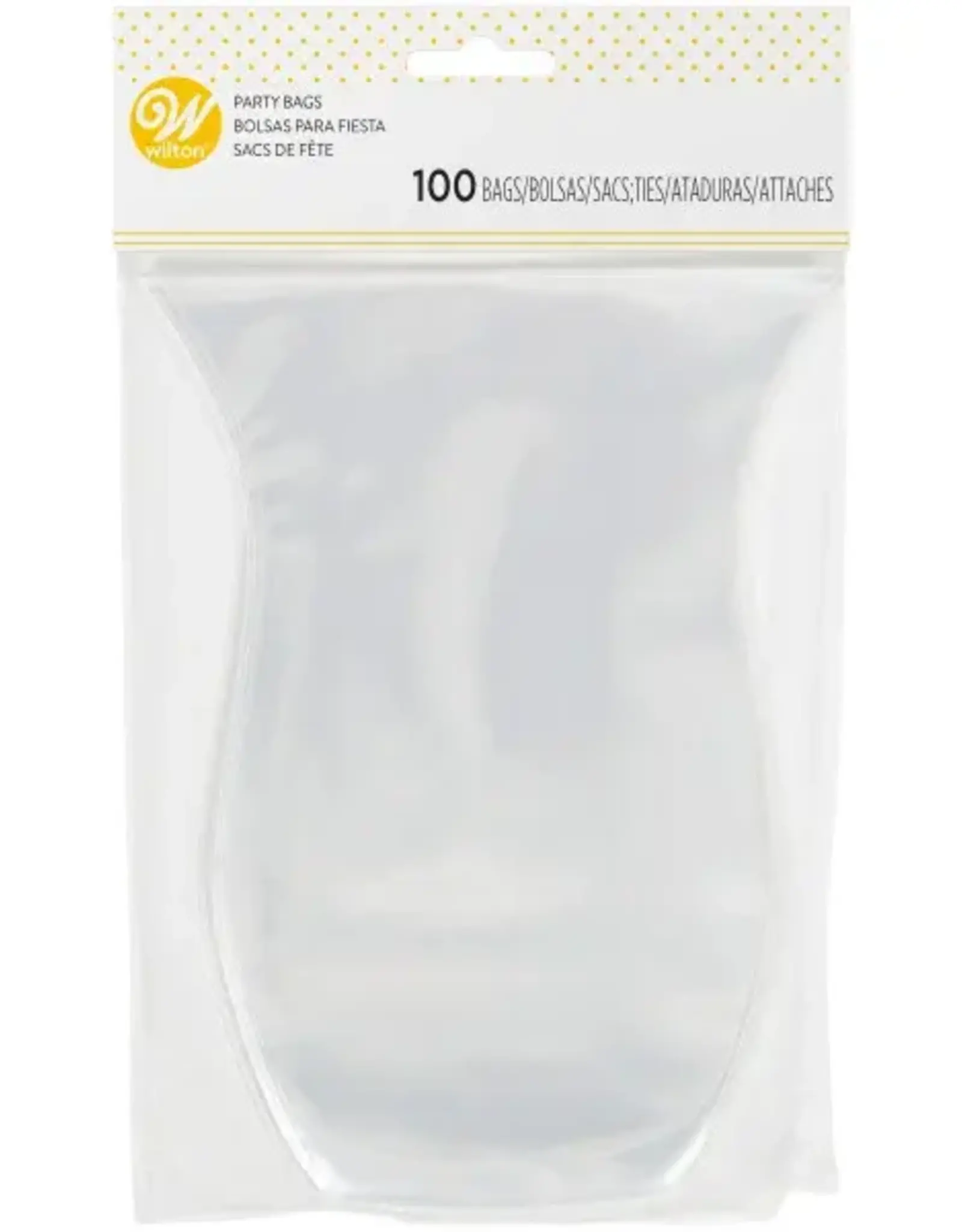 Wilton Wilton Traktatiezakjes Doorzichtig Gevormd pk/100