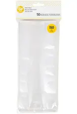 Wilton Wilton Traktatiezakjes Doorzichtig pk/150