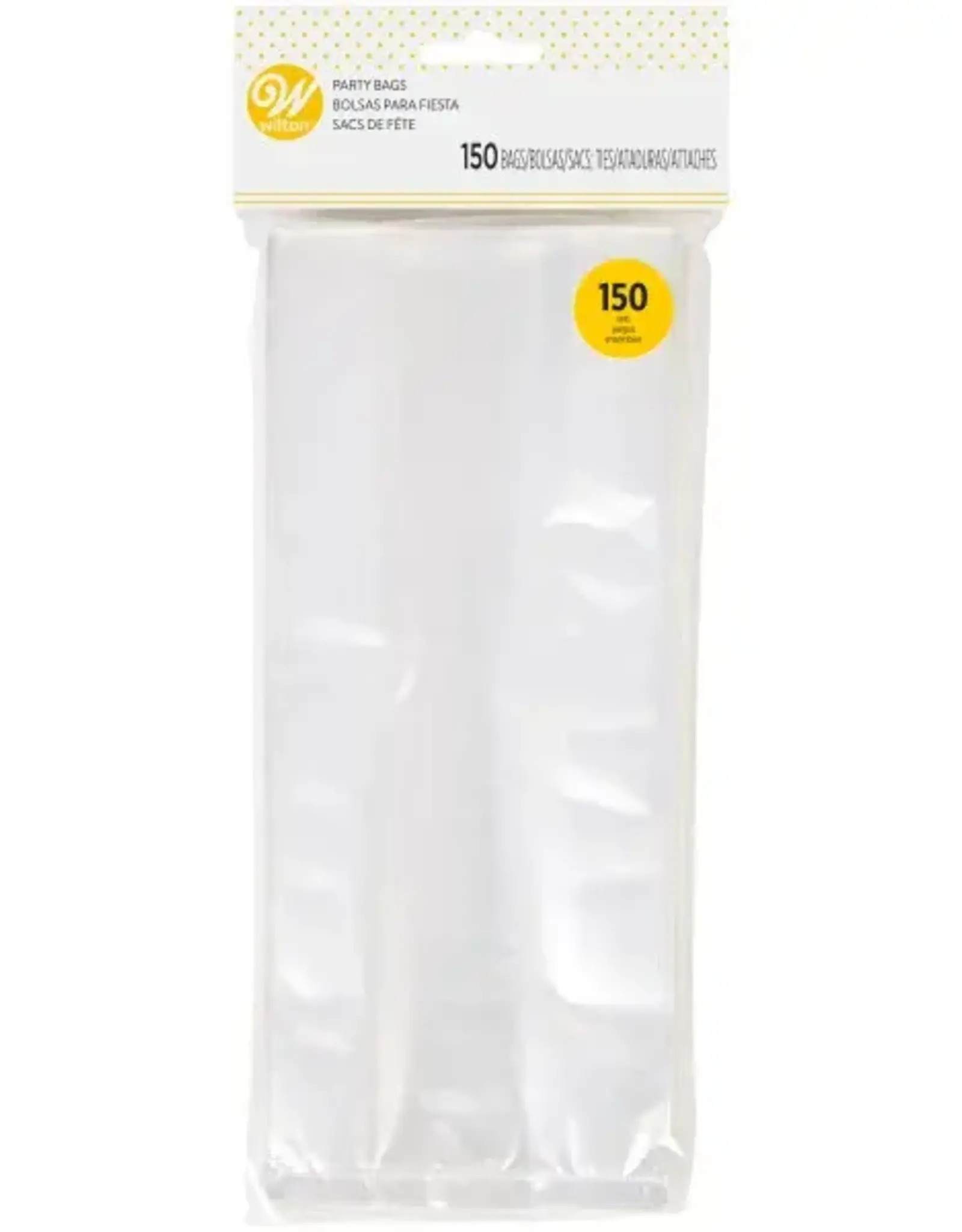Wilton Wilton Traktatiezakjes Doorzichtig pk/150