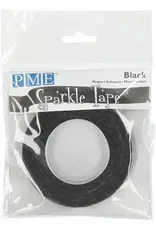 PME PME Floral Tape Black with Silver Sparkle