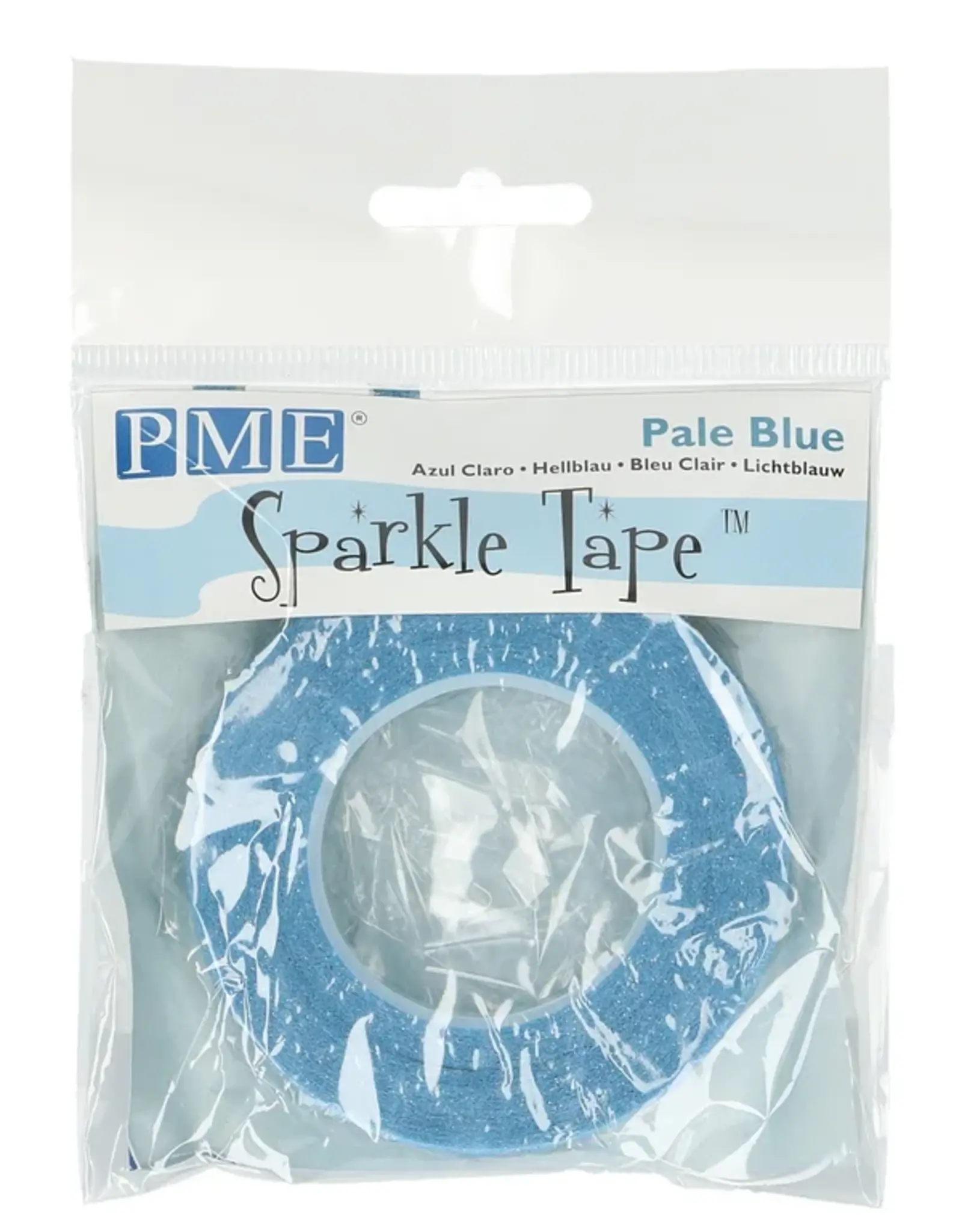 PME PME Floral Tape Pale Blue with Silver Sparkle