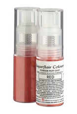 Sugarflair Sugarflair Pump Spray Powder Puff Dust -Red-