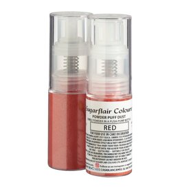 Sugarflair Sugarflair Pump Spray Powder Puff Dust -Red-