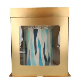 FunCakes Extra Hoge Doos 26 x 26 x 29,4 cm - Goud