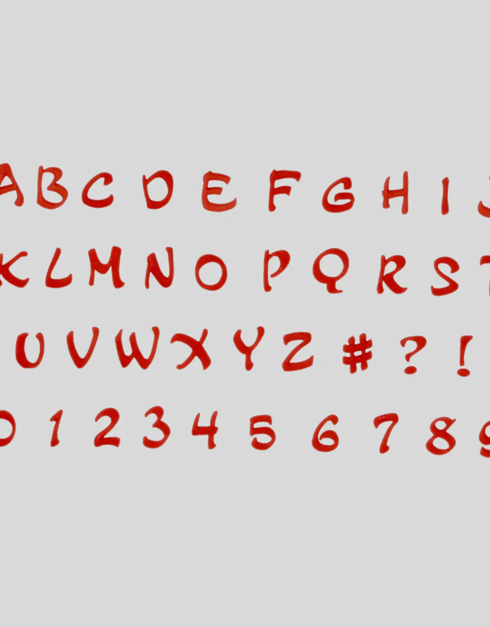 FMM FMM Alphabet & Numbers Tappits Magical Upper Case