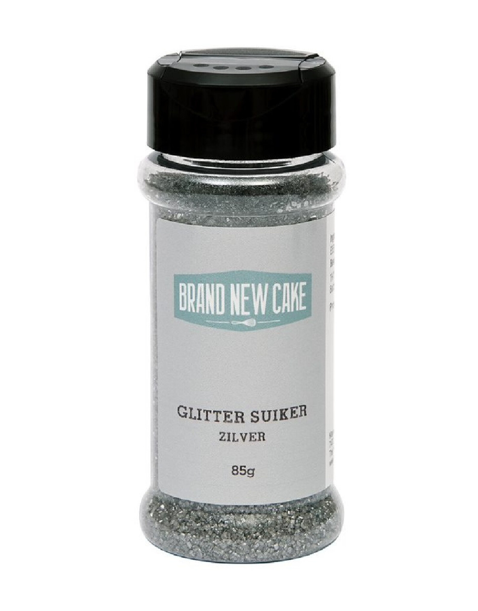 BNC BrandNewCake Glitter Suiker Zilver 85g