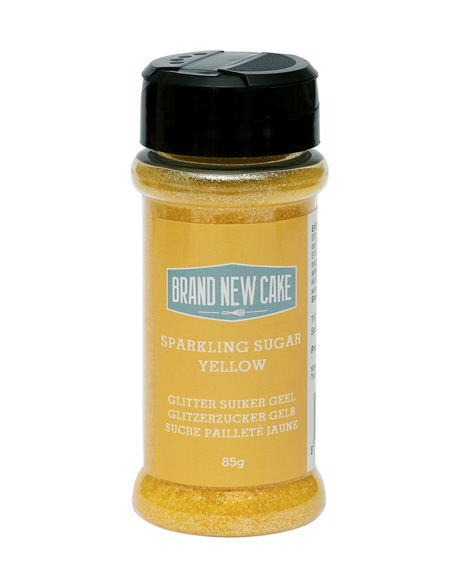 BNC BrandNewCake Glitter Suiker Geel 85g