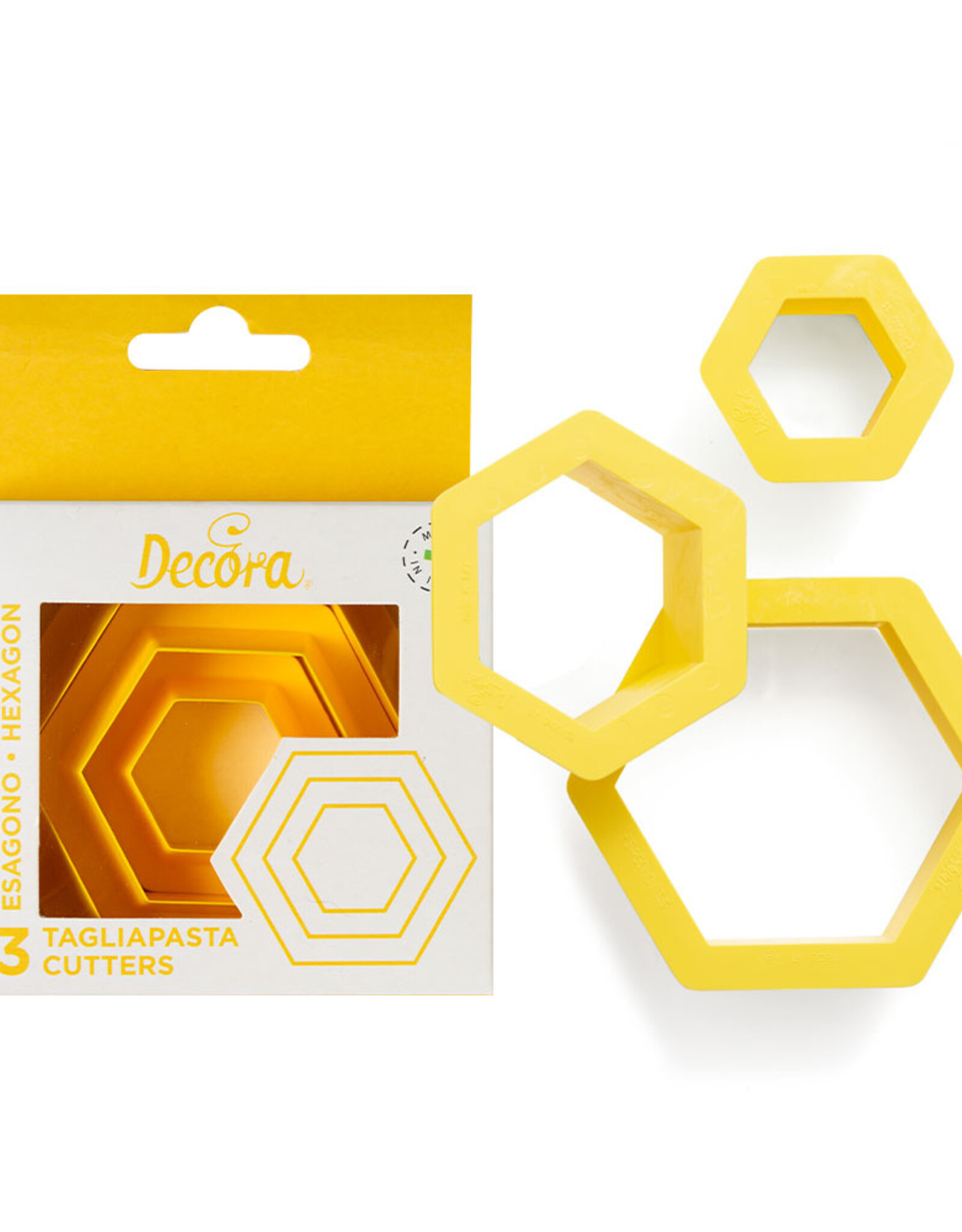 Decora Decora Uitsteker Hexagon Set/3