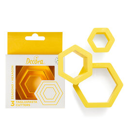 Decora Decora Uitsteker Hexagon Set/3