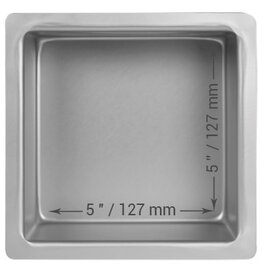 PME Extra Diepe Vierkante Bakvorm 12,5 x 12,5 x 10cm