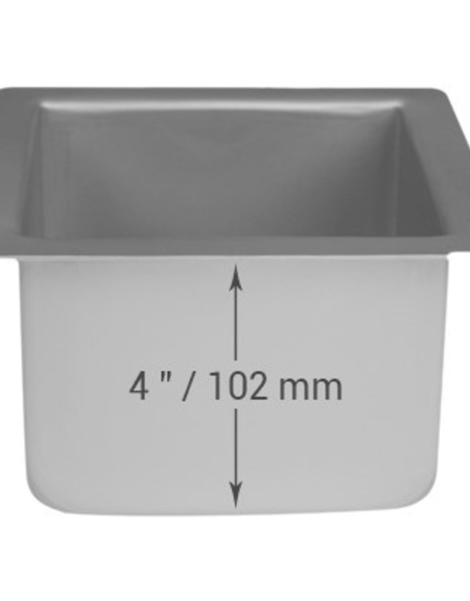 PME PME Extra Diepe Vierkante Bakvorm 12,5 x 12,5 x 10cm