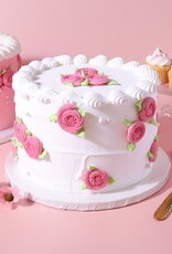 PME PME Cake Drum Rond Wit (8" / 20cm) Set/10 stuks