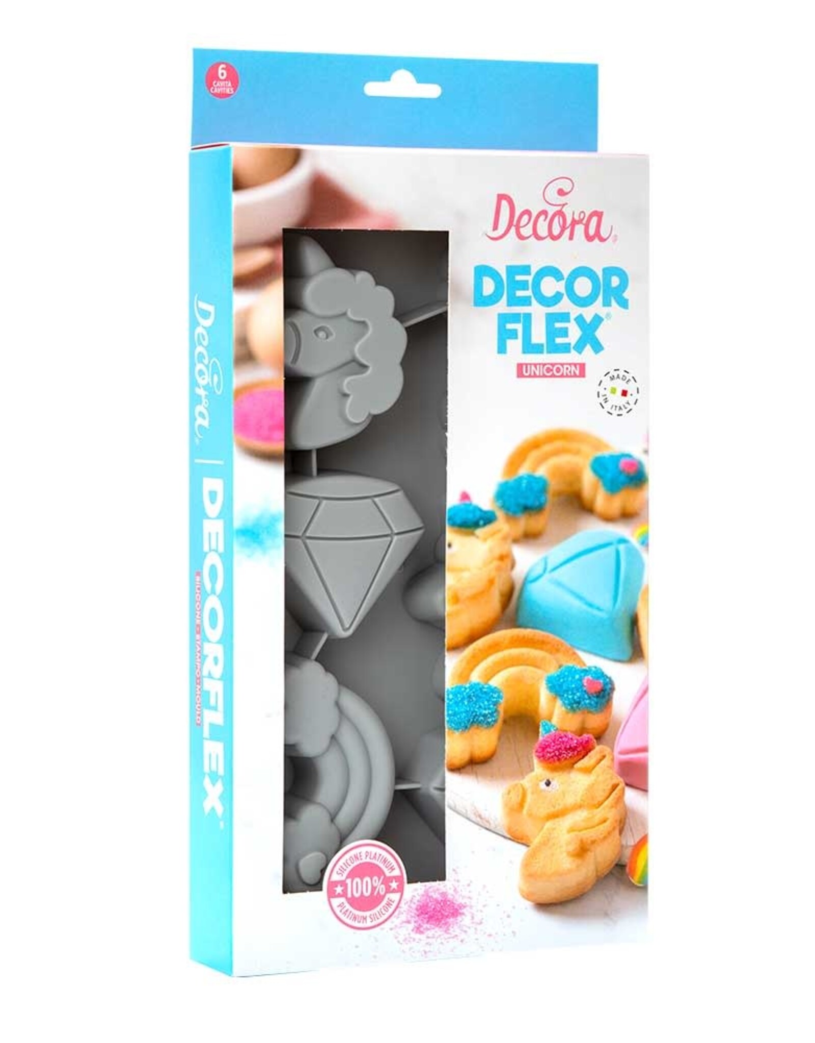 Decora Decora Silicone Bakvorm Unicorn