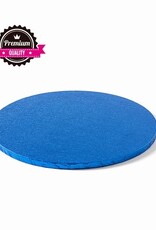Decora Cake Drum Rond Ø 25 cm Blauw