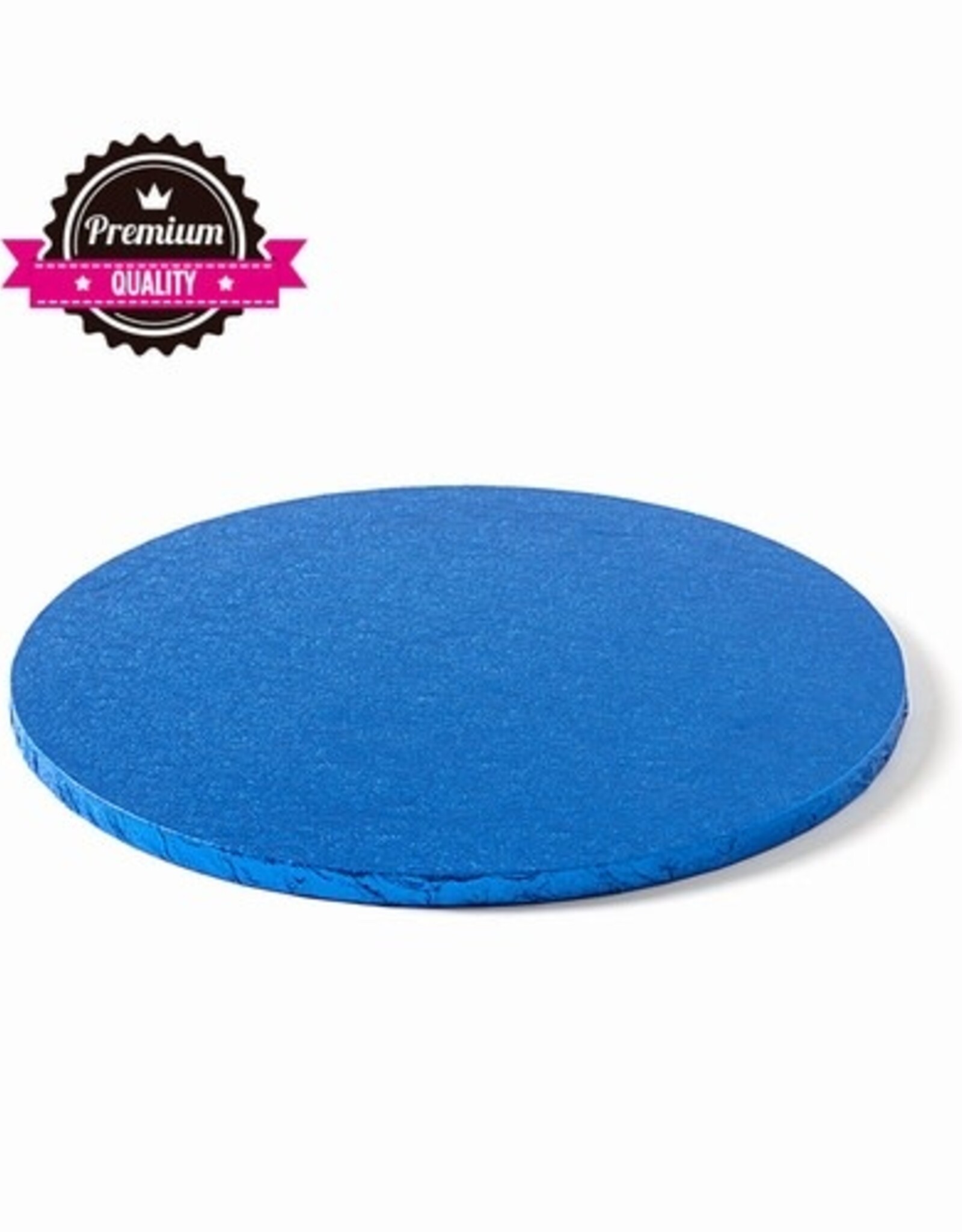 Decora Cake Drum Rond Ø 25 cm Blauw