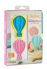 Decora Decora Uitsteker en Stempel Luchtballon Set/3