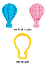 Decora Decora Uitsteker en Stempel Luchtballon Set/3