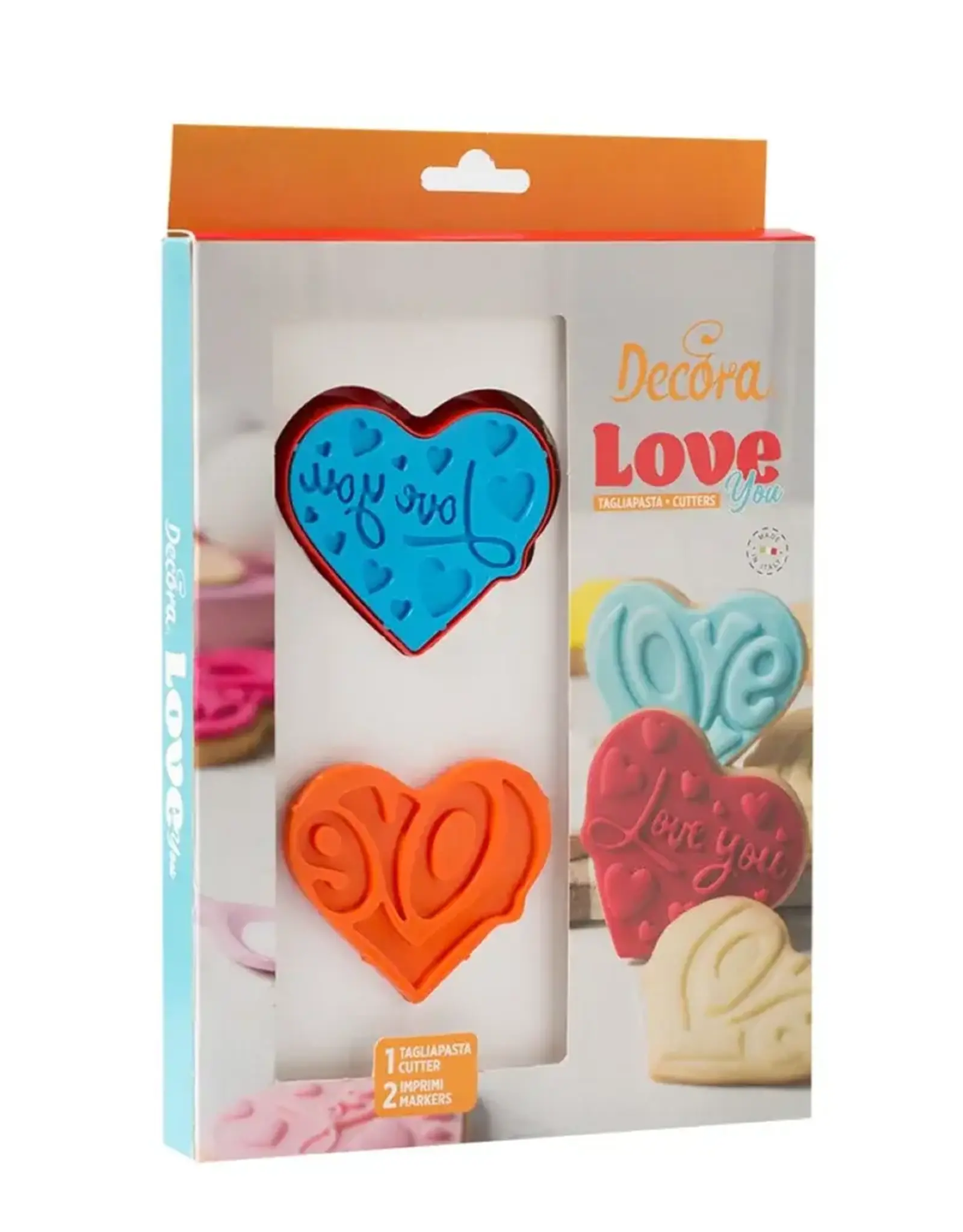 Decora Decora Uitsteker en Stempel Love You Set/3