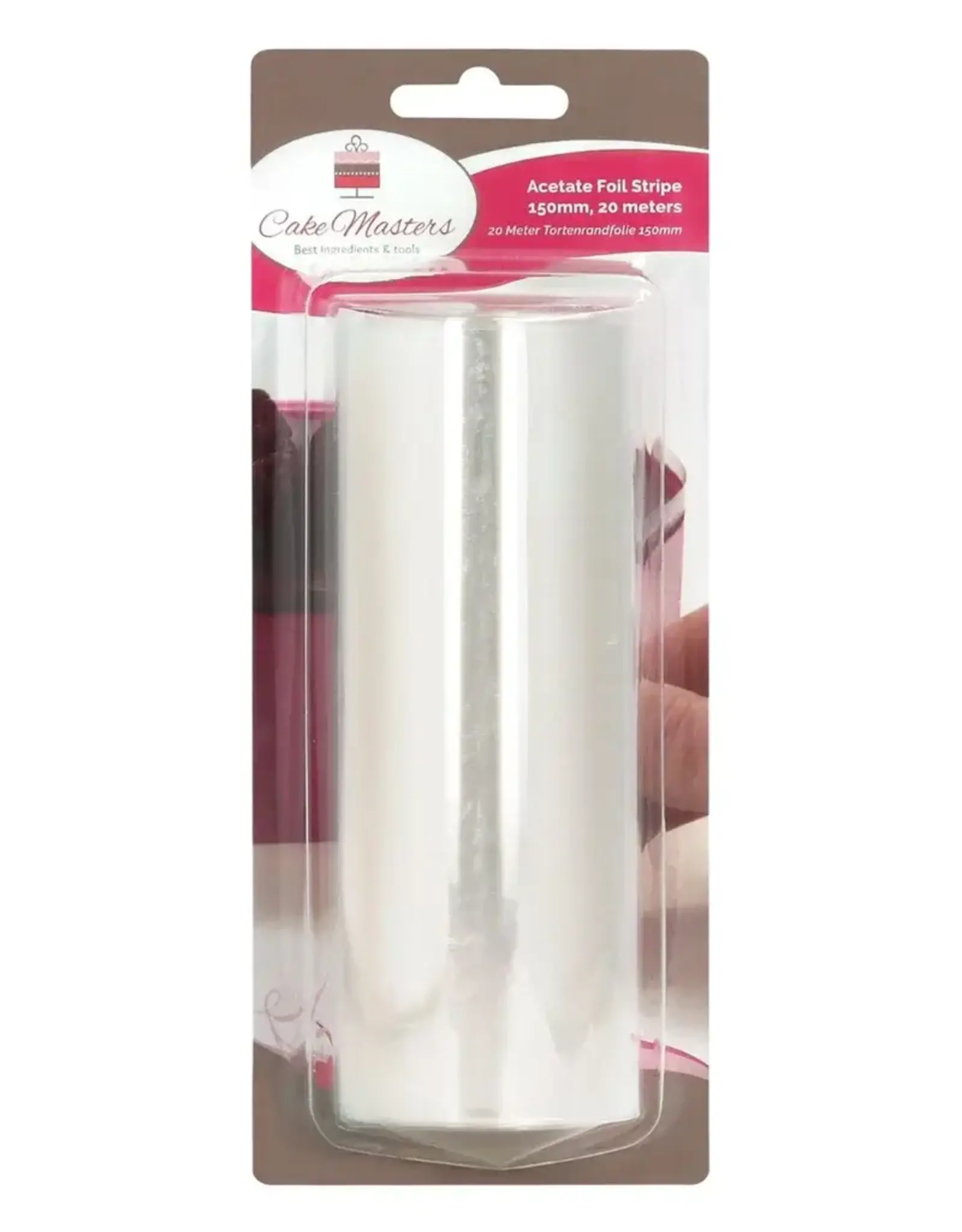 Cake-Masters Cake-Masters - Acetaat Folie Rol 15 cm x 20 m