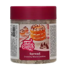 FunCakes FunCakes Spread - Crunchy Black Cookies 250g