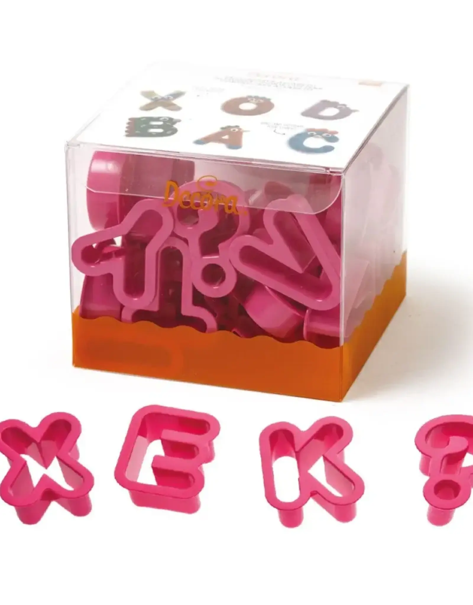 Decora Decora Uitsteker Alfabet Set/27