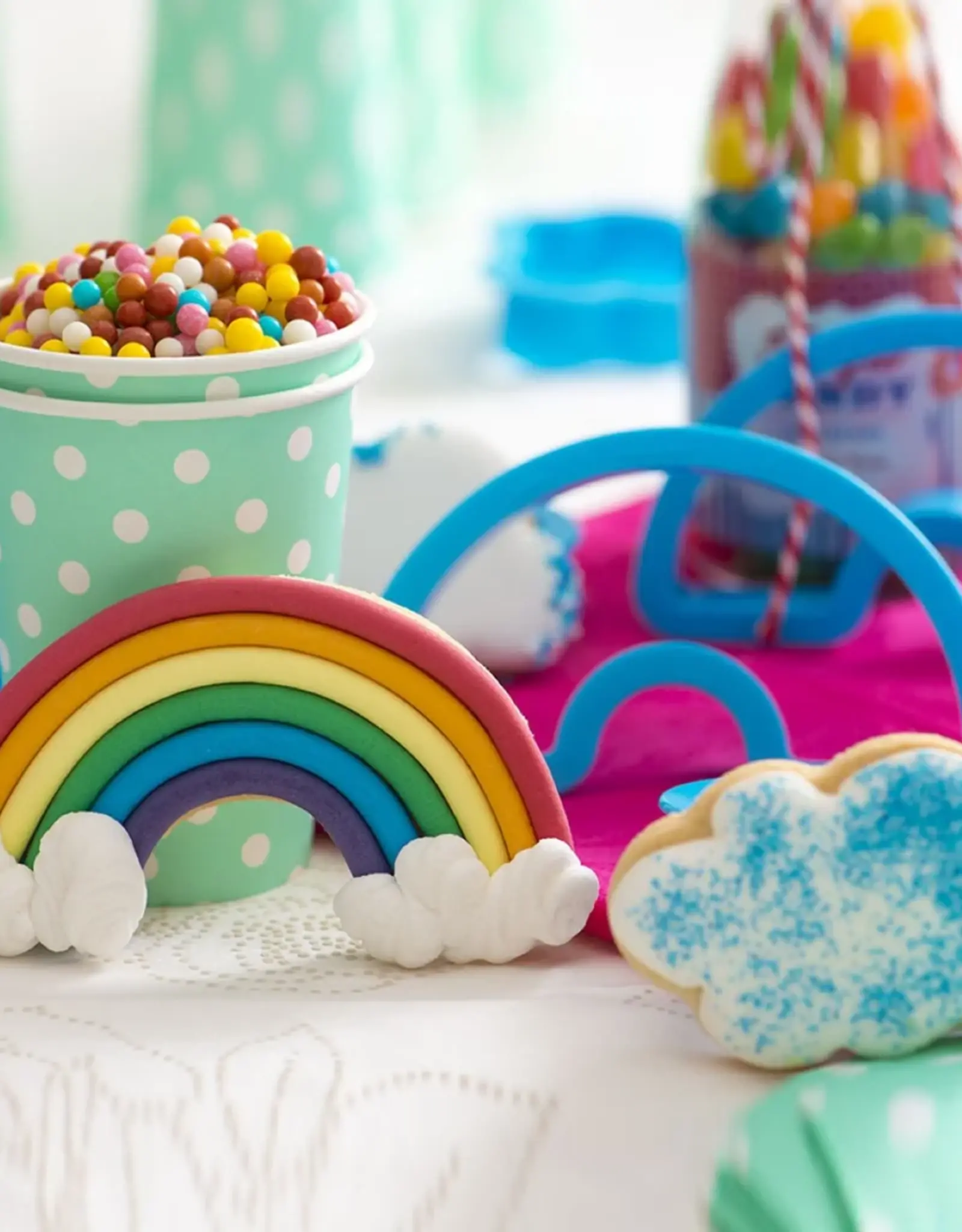 Decora Decora Uitsteker Set Wolk en Regenboog / 2
