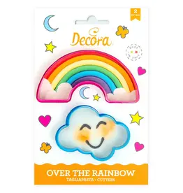 Decora Decora Uitsteker Set Wolk en Regenboog / 2