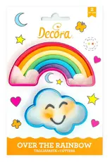 Decora Decora Uitsteker Set Wolk en Regenboog / 2