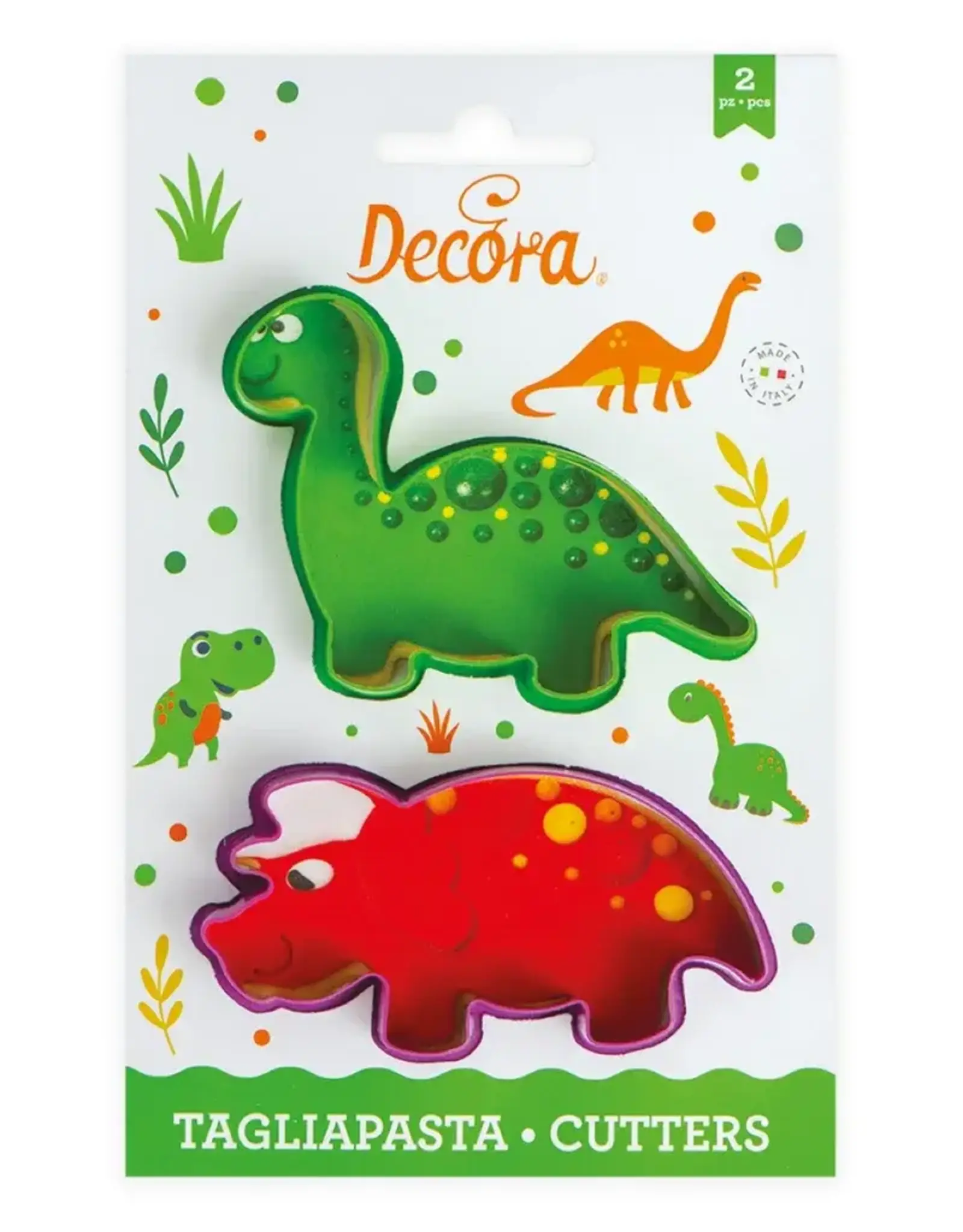 Decora Decora Uitsteker Dinosaurus Set / 2