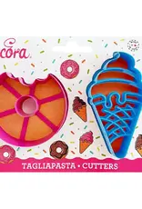 Decora Decora Uitsteker Donut en IJsje Set/2 Decora Decora Uitsteker Donut en IJsje Set/2
