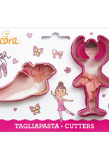 Decora Decora Uitsteker Ballerina en Balletschoen Set/2