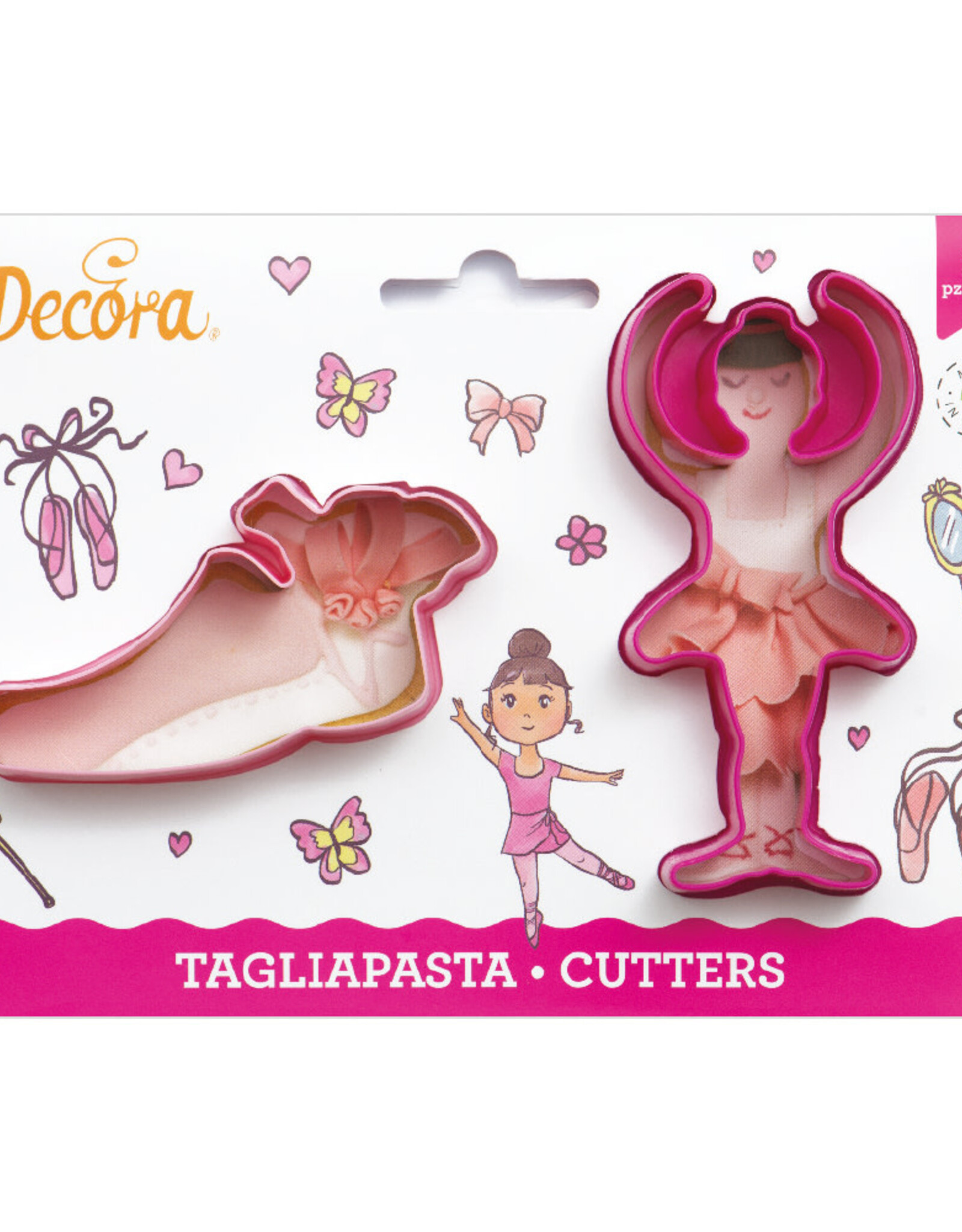 Decora Decora Uitsteker Ballerina en Balletschoen Set/2