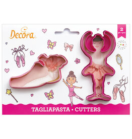 Decora Decora Uitsteker Ballerina en Balletschoen Set/2