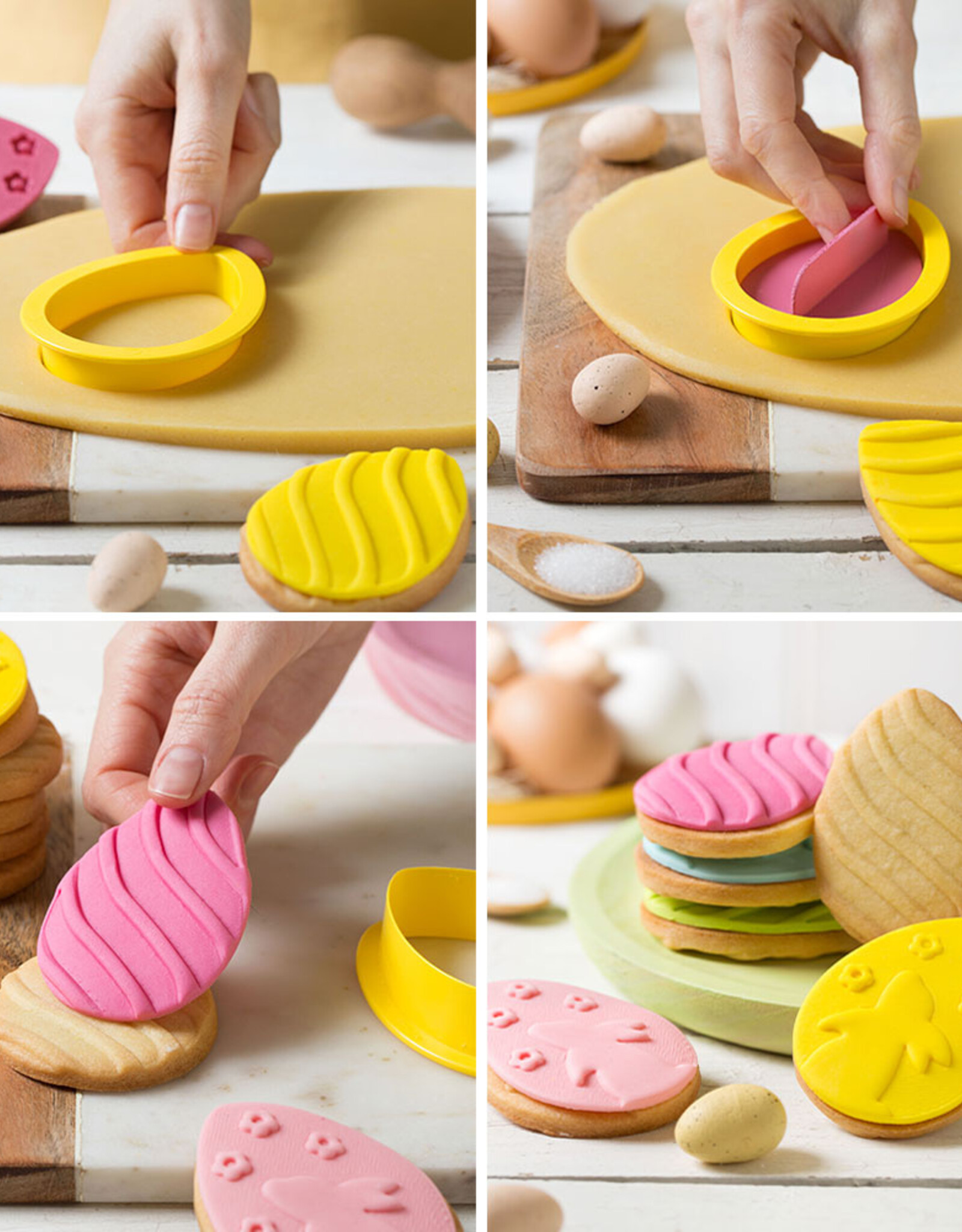 Decora Decora Uitsteker en Stempel Happy Easter Set/3