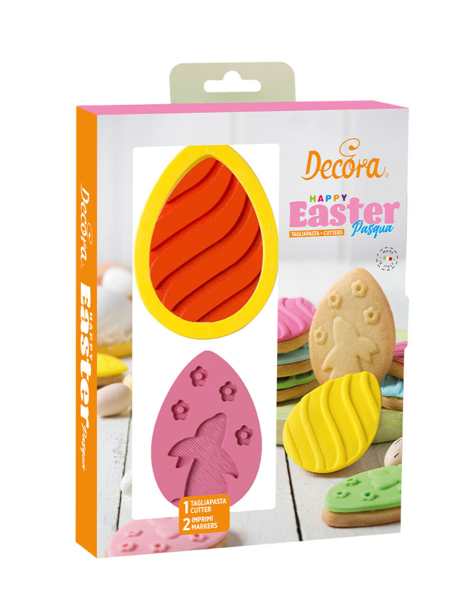 Decora Decora Uitsteker en Stempel Happy Easter Set/3