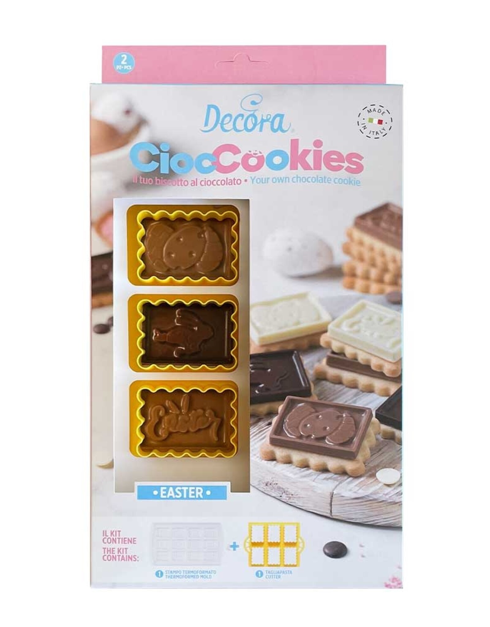 Decora Decora Koekjes Uitsteker Choco Easter Set/2