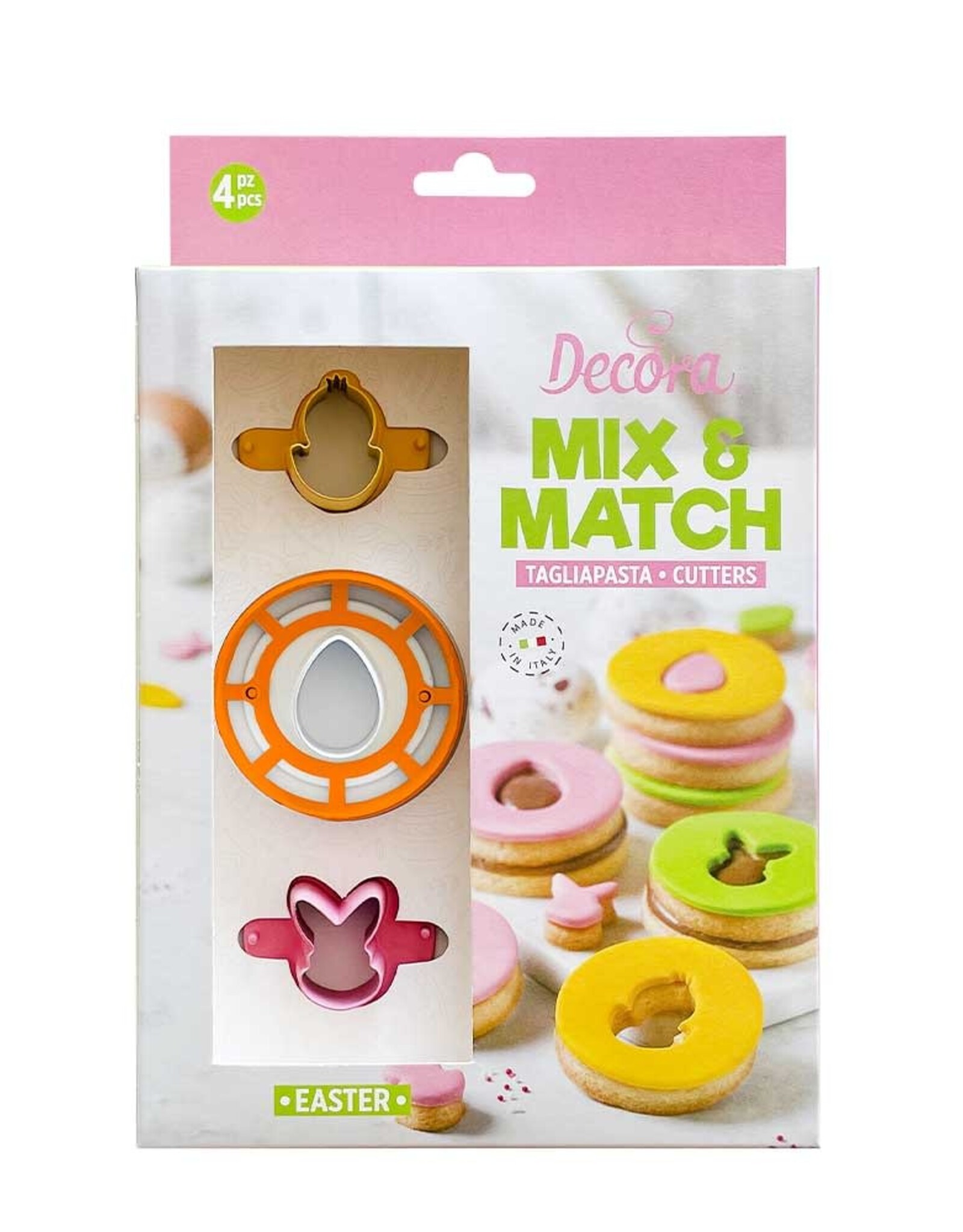 Decora Decora Uitsteker Mix & Match Easter Set/4