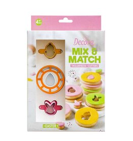 Decora Decora Uitsteker Mix & Match Easter Set/4