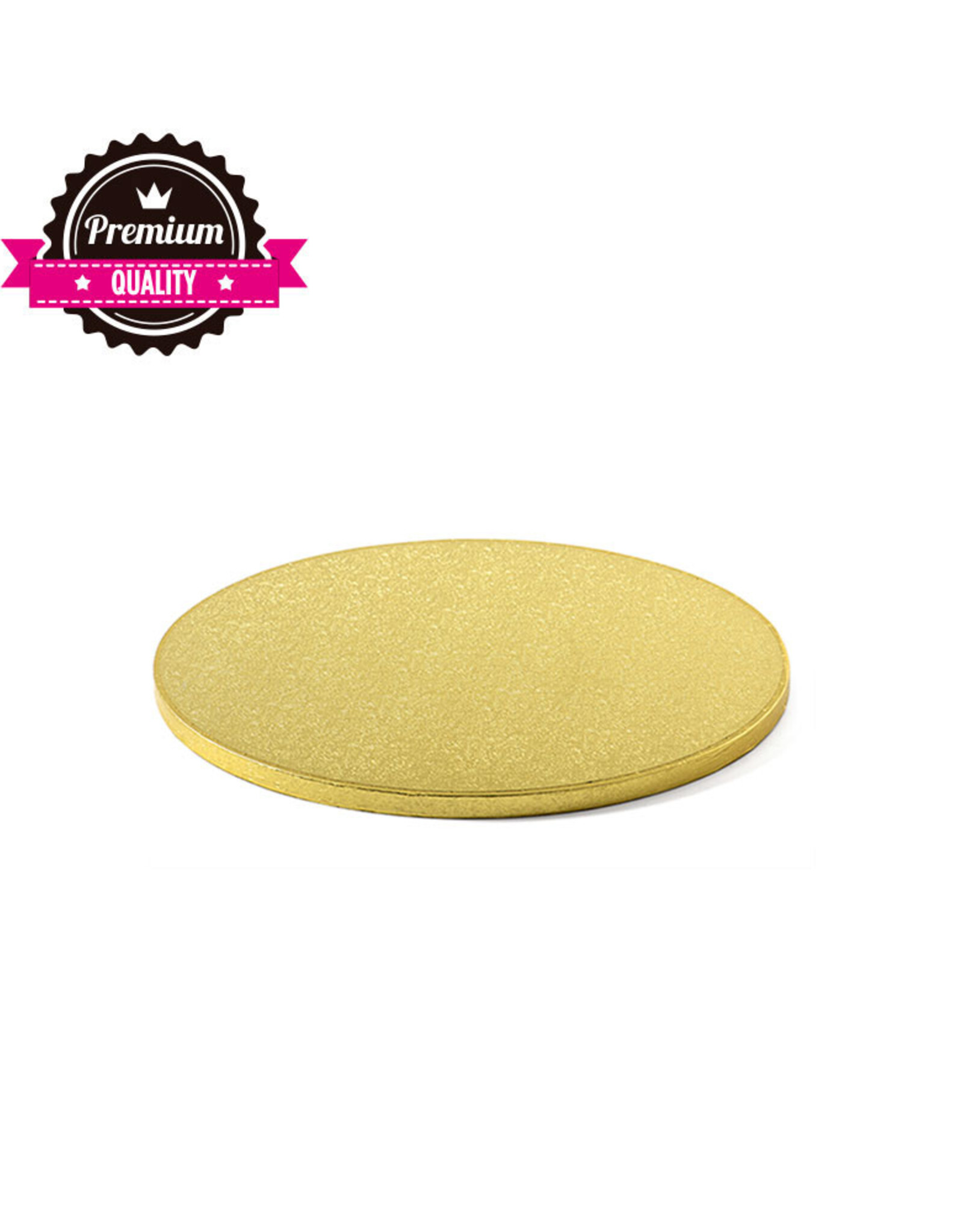 Decora Cake Drum Rond Ø 20 cm Goud