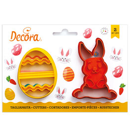 Decora Decora Uitstekerset Paasei en Paashaas/2