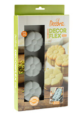 Decora Decora Siliconen Bakvorm Duo Bloem Set/2