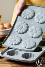 Decora Decora Siliconen Bakvorm Duo Bloem Set/2