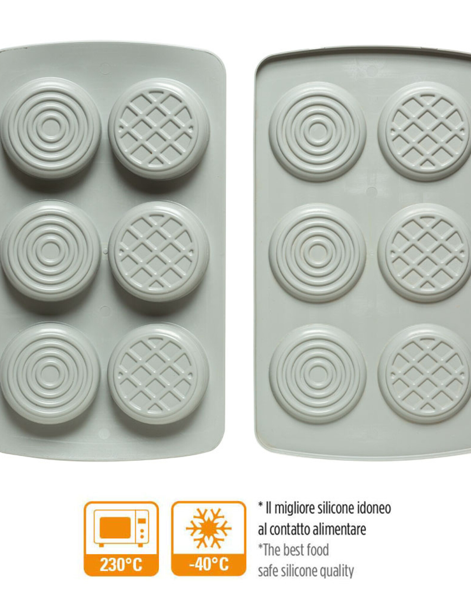 Decora Decora Siliconen Bakvorm Duo Rond Set/2
