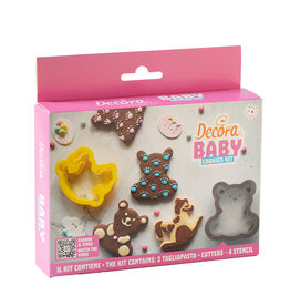 Decora Decora Uitstekers en Stencils Baby